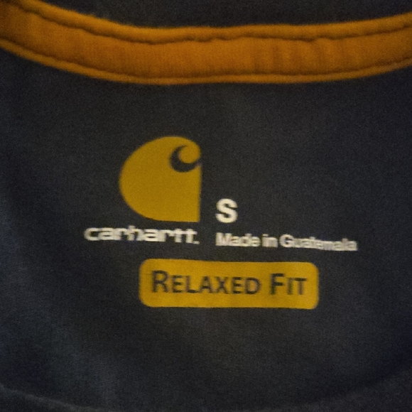 Carhartt Navy Blue Short Sleeve Tee - Picture 2 of 4